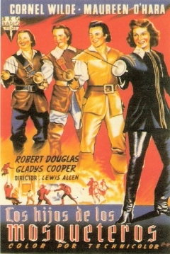Poster Los Hijos de los Mosqueteros