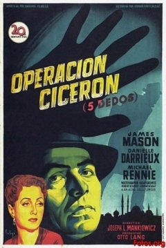 Poster Operacion Ciceron (5 Dedos)
