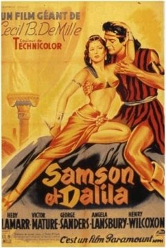 Sansón y Dalila — póster