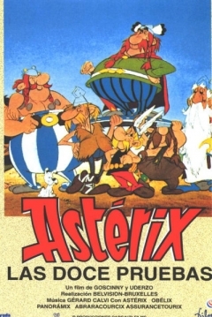 Poster Las doce pruebas de Astérix