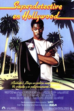 Superdetective en Hollywood — póster