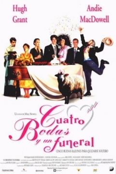Cuatro Bodas y un Funeral — póster