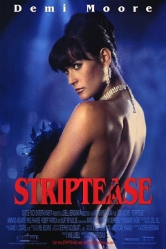 Striptease — póster
