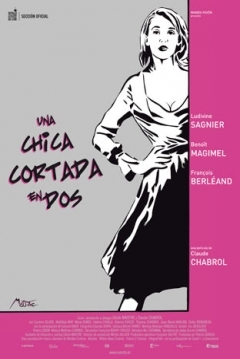 Poster Una Chica Cortada en Dos