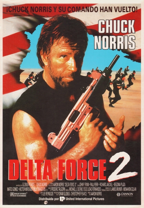 Delta Force 2 — póster