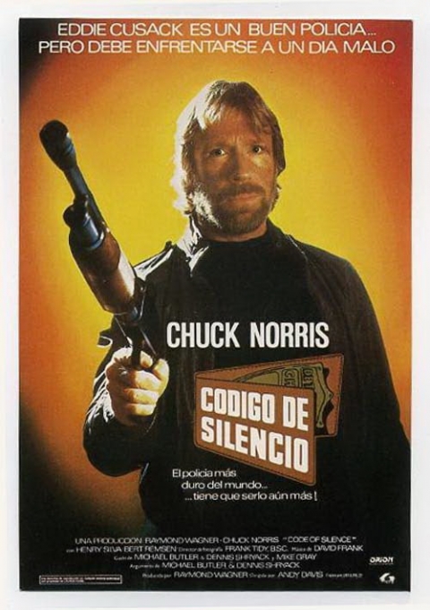 Código de Silencio — póster