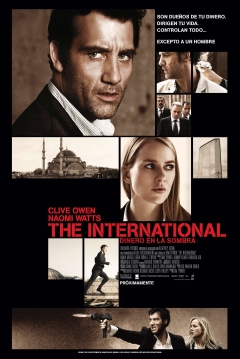 The International: Dinero en la Sombra — póster