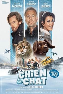 Poster Perro y Gata