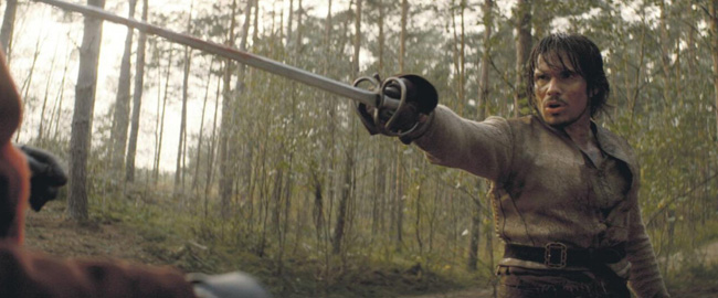 Escena Los Tres Mosqueteros D'Artagnan Athos