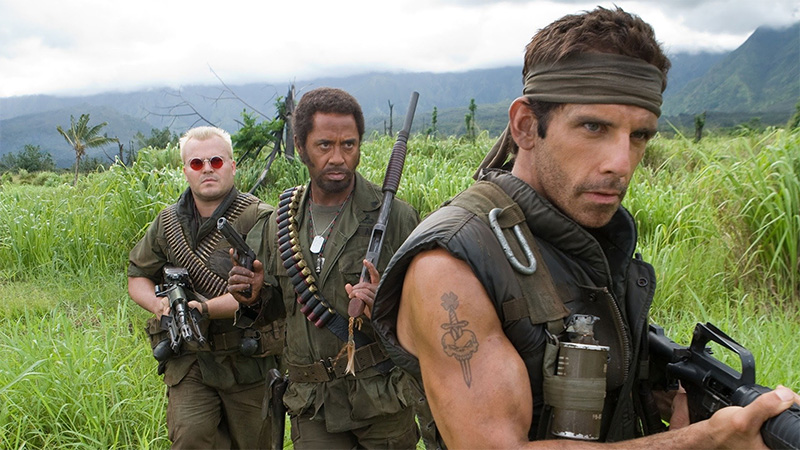 Final de Tropic Thunder explicado