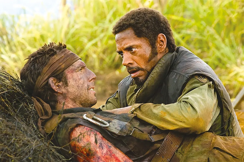 Final de Tropic Thunder explicado