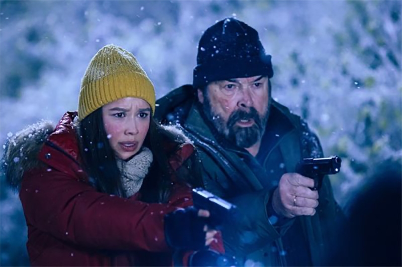 Leo y Mikaela patrullando la A-6