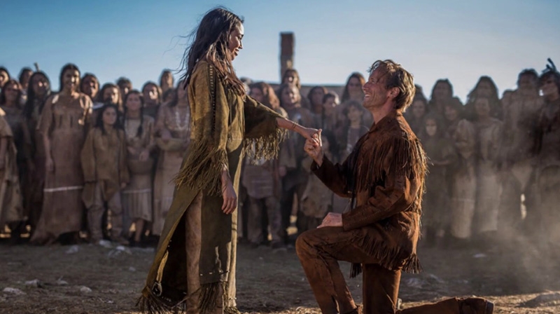 Winnetou y Old Shatterhand en la gruta