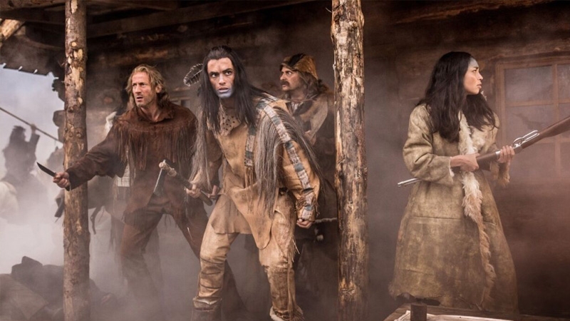 Winnetou y Old Shatterhand en la batalla final