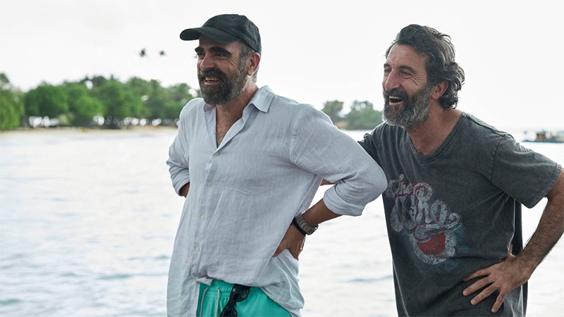 Luis Tosar y María Luisa Mayol en Amanece en Samaná