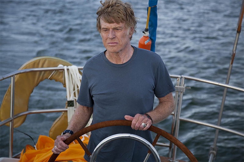 Robert Redford en Cuando todo está perdido