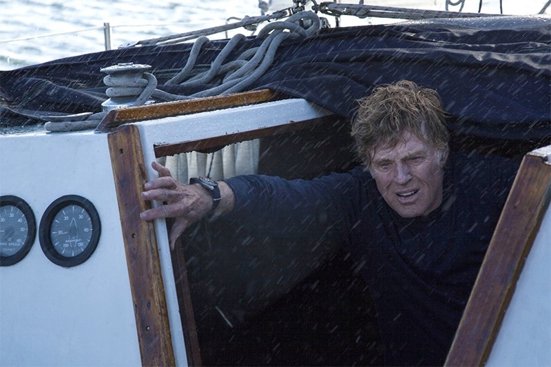 Robert Redford en Cuando todo está perdido