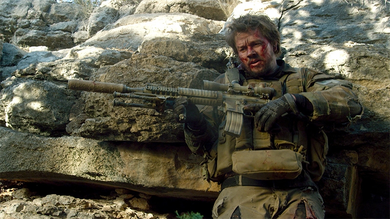 Mark Wahlberg y el equipo SEAL en Afganistán en Lone Survivor