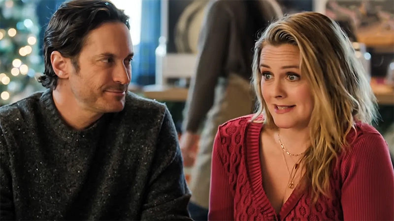 Una Navidad Excepcional beso final