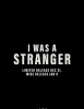 Póster de I Was a Stranger