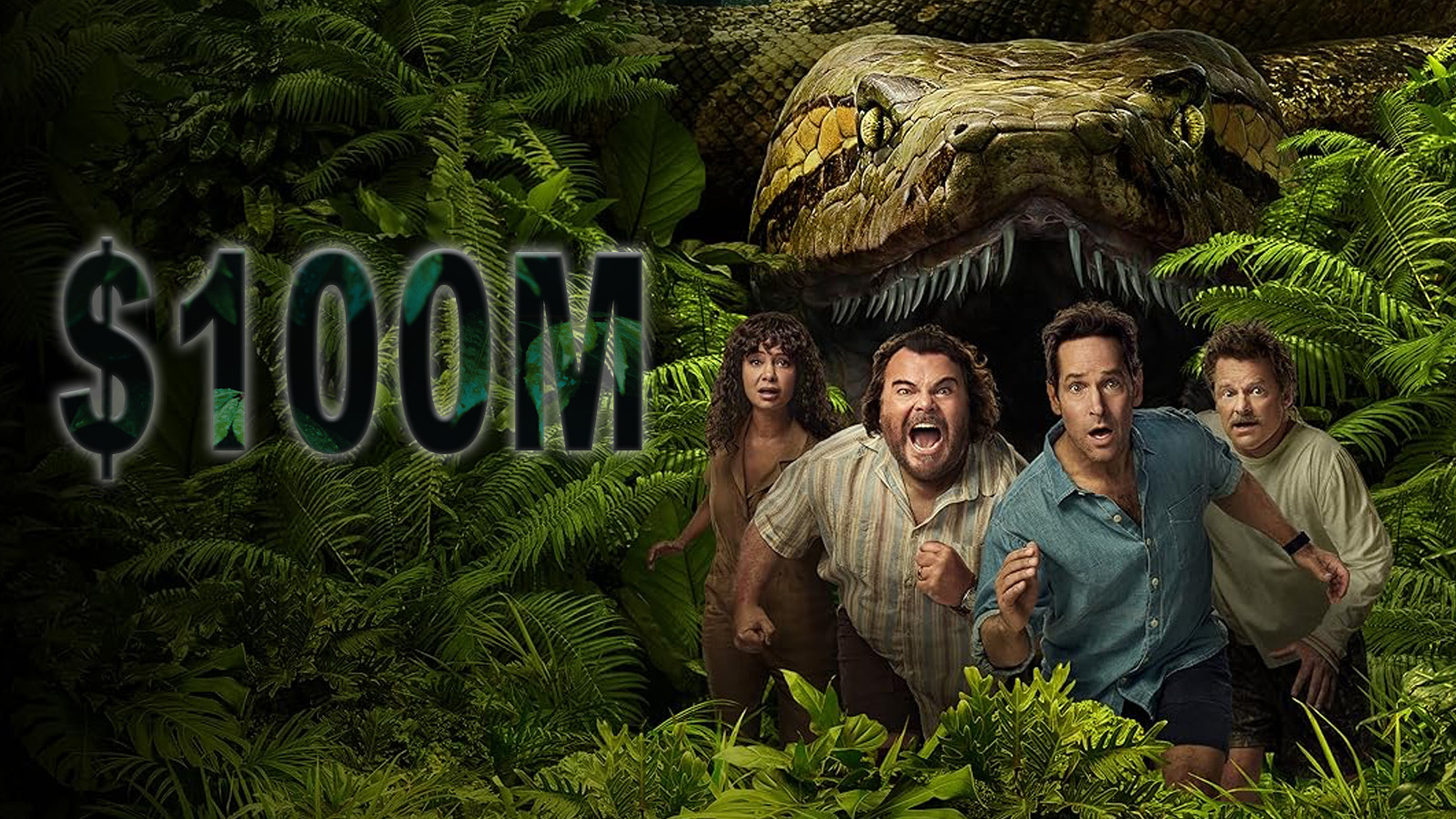 “Anaconda” supera los 100 millones de dólares en taquilla mundial