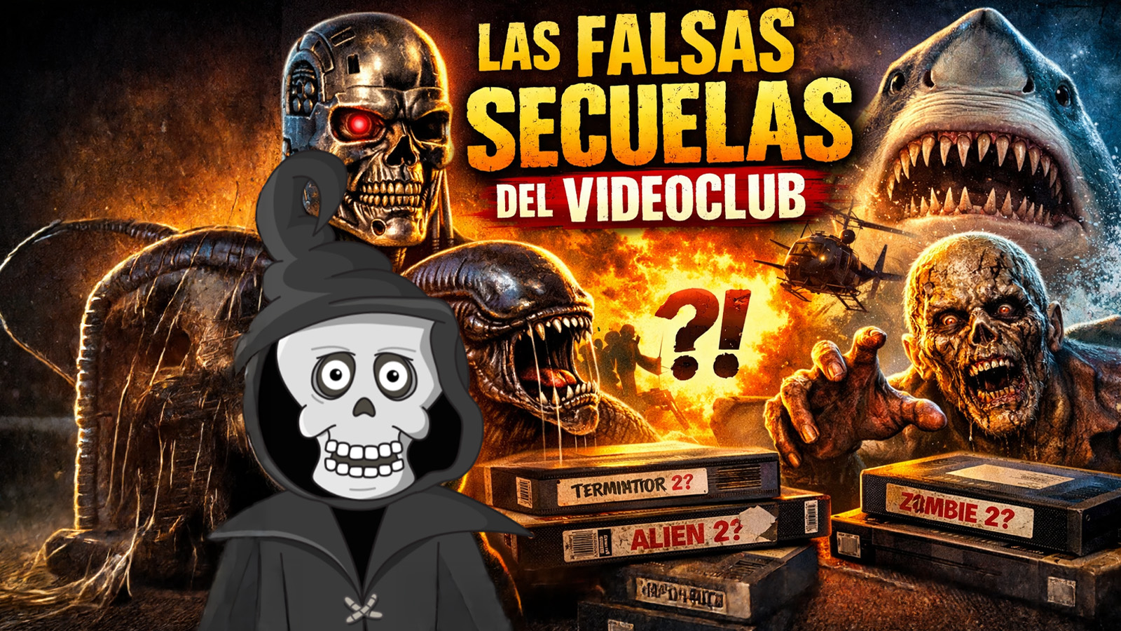 Skullboo: Las mayores secuelas falsas de la historia del cine (y colaban en el videoclub)