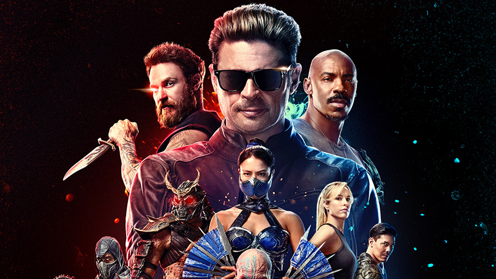 El nuevo póster español de “Mortal Kombat II” reúne a casi todo el elenco