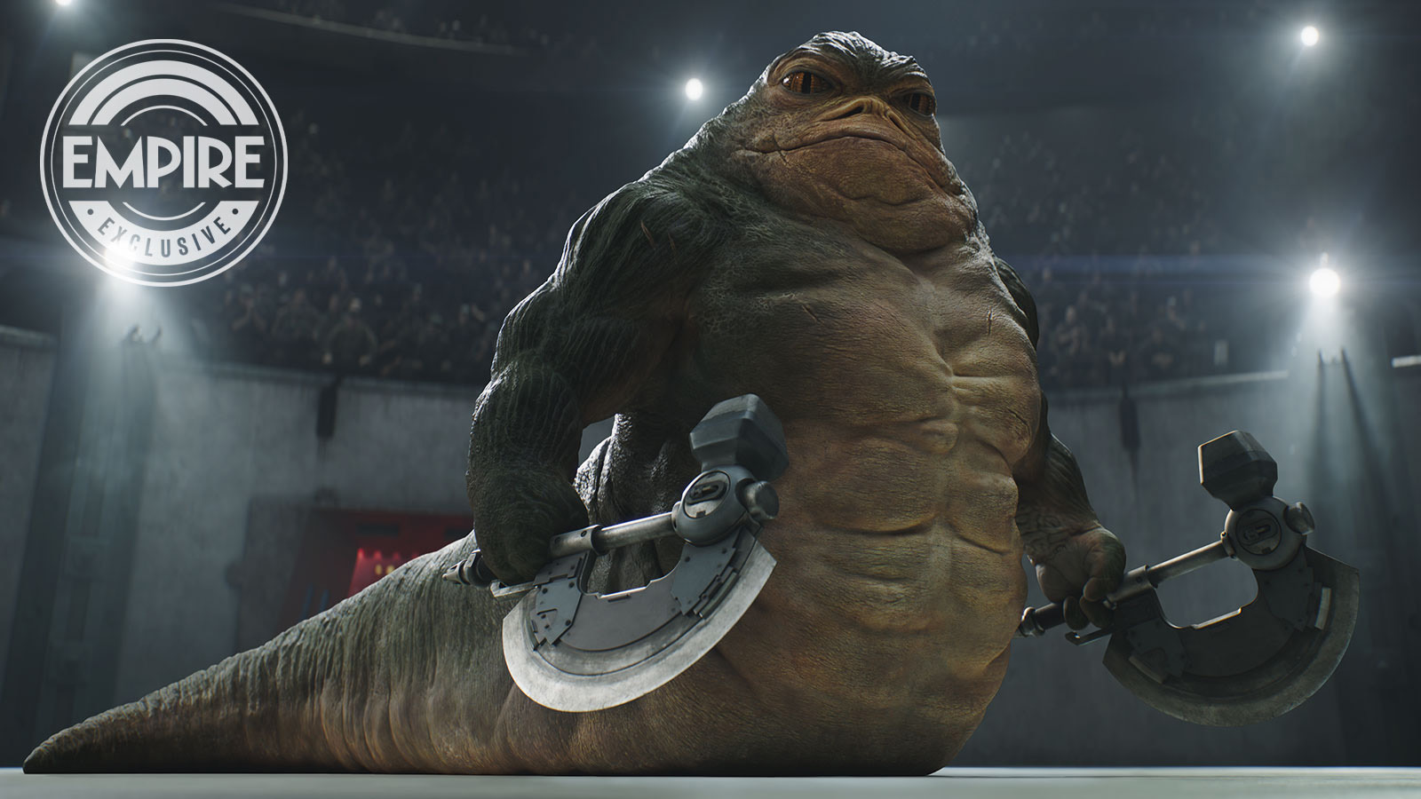  Rotta the Hutt regresa… y ahora es un gladiador en “The Mandalorian y Grogu”
