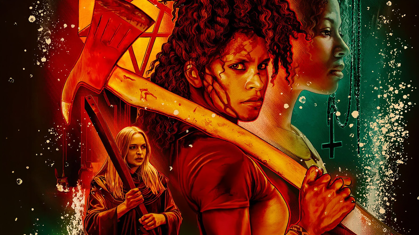 Nuevo póster de “Te van a matar”: Zazie Beetz lucha por sobrevivir a un culto demoníaco