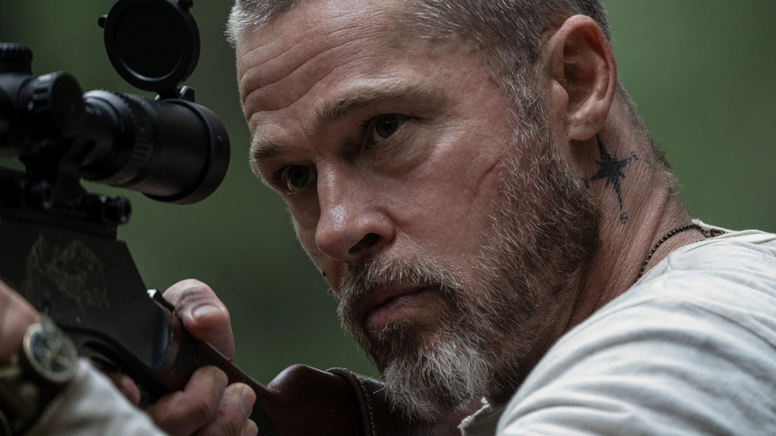 Brad Pitt se enfrenta a la naturaleza en las primeras imágenes de “Heart of the Beast”