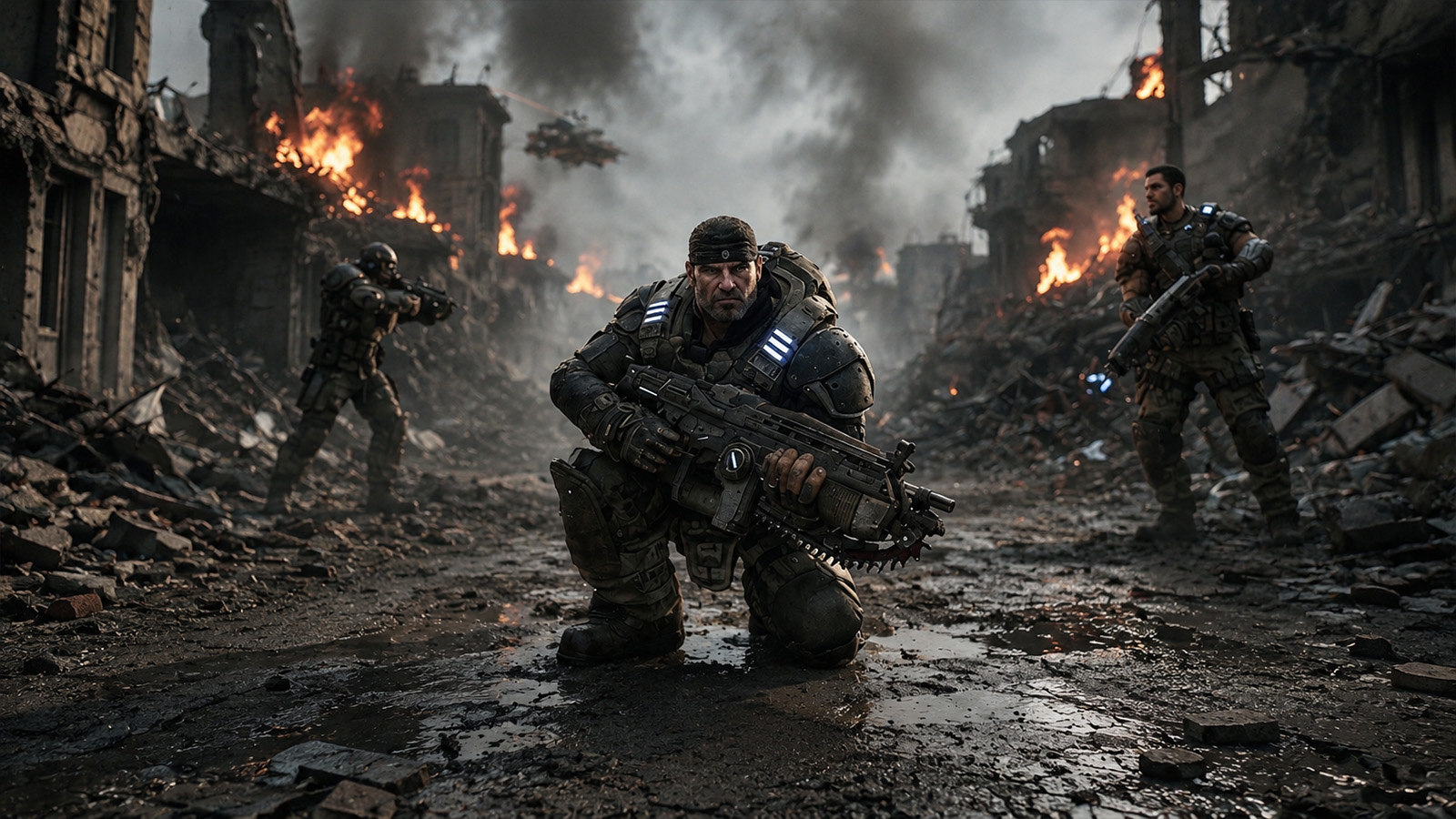 La película de “Gears of War” para Netflix será una historia de origen de la Delta Squad