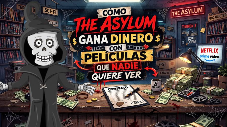 Cómo The Asylum gana dinero con sus películas de serie B