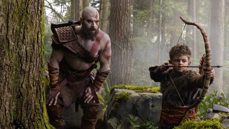 Primer vistazo a Kratos y Atreus en la serie de “God of War” para Prime Video