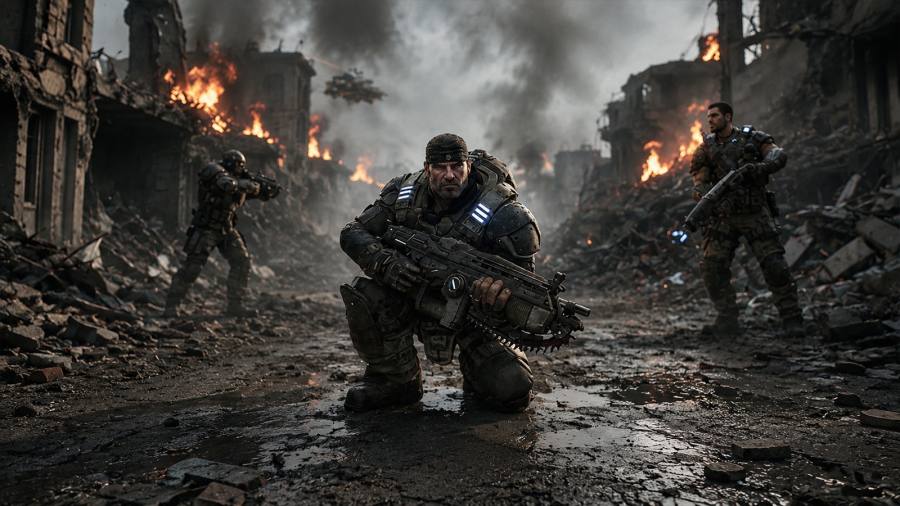 La película de “Gears of War” para Netflix será una historia de origen de la Delta Squad